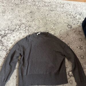Everlane Charcoal Knit Sweater